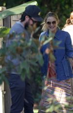 KATE HUDSON Leaves a Friends House in Brentwood 04/11/2023