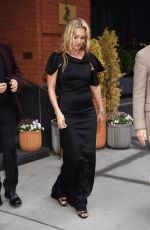 KATE MOSS Leaves Her Hotel in New York 04/27/2023