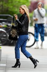 KATE MOSS Out and About in New York 04/28/2023