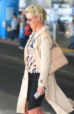 KATHERINE HEIGL Arrives at LAX Airport in Los Angeles 04/24/2023