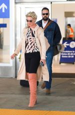 KATHERINE HEIGL Arrives at LAX Airport in Los Angeles 04/24/2023