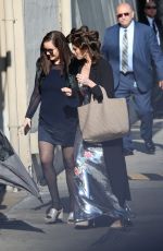 KATHERINE SCHWARZENEGGER and PAULINE SINCLAIR Arrivessat Jimmy Kimmel Live! in Hollywood 04/27/2023