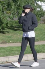 KATHERINE SCHWARZENEGGER Out for Morning Walk in Pacific Palisades 04/07/2023