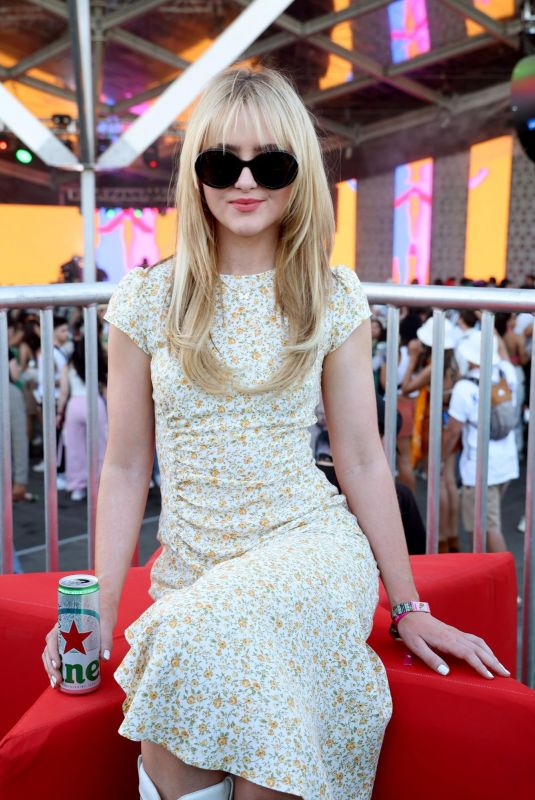 KATHRYN NEWTON at Heineken House at 2023 Coachella Valley Music and Arts Festival in Indio 04/14/2023