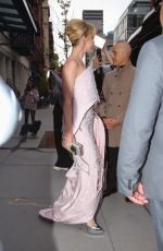 KATHRYN NEWTON Leaves Her Hotel in New York 04/27/2023