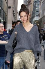 KATIE HOLMES Arrives at Today Show in New York 04/12/2023