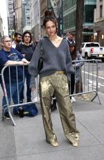 KATIE HOLMES Arrives at Today Show in New York 04/12/2023