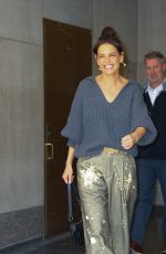 KATIE HOLMES Arrives at Today Show in New York 04/12/2023