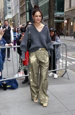 KATIE HOLMES Arrives at Today Show in New York 04/12/2023