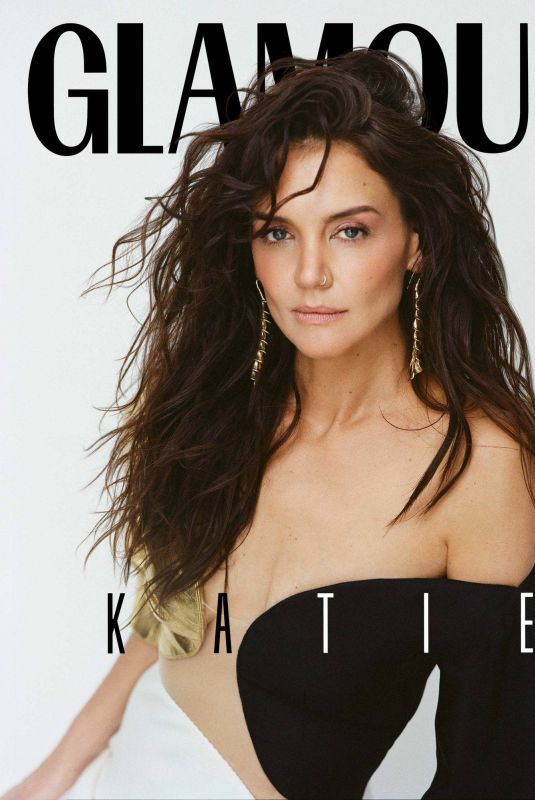 KATIE HOLMES for Glamour Magazine, April 2023