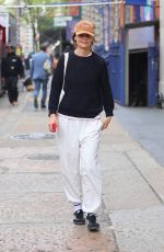 KATIE HOLMES Out and About in New York 04/18/2023