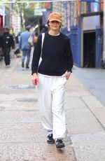 KATIE HOLMES Out and About in New York 04/18/2023