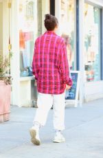 KATIE HOLMES Out for Morning Stroll in New York 04/12/2023 