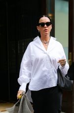 KATY PERRY Leaves Her Hotel in New York 04/27/2023
