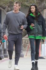 KELLY GALE and Joel Kinnaman Picks up Brunch at Sun Life Juicery in Malibu 04/28/2023