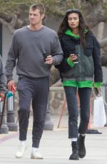 KELLY GALE and Joel Kinnaman Picks up Brunch at Sun Life Juicery in Malibu 04/28/2023