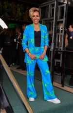 KELLY HOLMES on Her 53rd birthday Arrives at Wicked Anniversary Press Night in London 04/19/2023