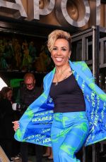 KELLY HOLMES on Her 53rd birthday Arrives at Wicked Anniversary Press Night in London 04/19/2023