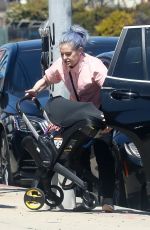 KELLY OSBOURNE Out for Lunch at Beverly Hills Hotel 04/10/2023