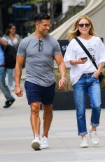 KELLY RIPA and Mark Consuelos Out in New York 04/15/2023