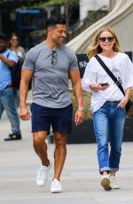 KELLY RIPA and Mark Consuelos Out in New York 04/15/2023