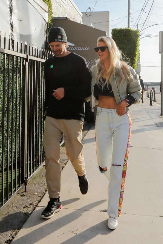 KELLY ROHRBACH Out for Dinner at Giorgio Baldi in Santa Monica 04/04/2023