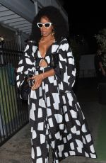 KELLY ROWLAND Night Out at Giorgio Baldi in Santa Monica 04/18/2023