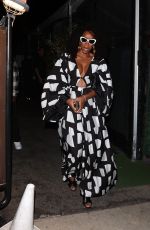 KELLY ROWLAND Night Out at Giorgio Baldi in Santa Monica 04/18/2023
