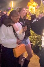 KENDALL and KYLIE JENNER Night Out at Coachella in Indio 04/15/2023