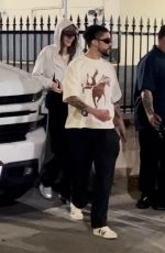 KENDALL JENNER and Bad Bubby Leaves El Rey Theatre in Los Angeles 04/26/2023
