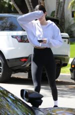 KENDALL JENNER Arrives at a Spa in Beverly Hills 04/06/2023
