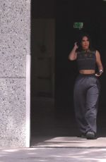 KIM KARDASHIAN Leaves Her Office After a Photoshoot in Los Angeles 04/08/2023
