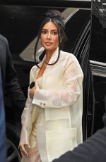KIM KARDASHIAN Leaves Pier 59 in New York 04/25/2023