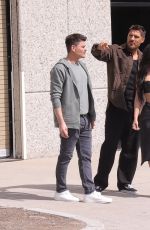 KIMA KARDASHIAN, Chris Appleton and Mario Dedivanovic at Her Office in Calabasas 04/07/2023