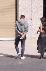 KIMA KARDASHIAN, Chris Appleton and Mario Dedivanovic at Her Office in Calabasas 04/07/2023