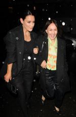 KIRSTY GALLACHER and ARLENE PHILLIPS Arrives at Duke of York Theatre in London 03/29/2023