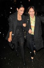 KIRSTY GALLACHER and ARLENE PHILLIPS Arrives at Duke of York Theatre in London 03/29/2023