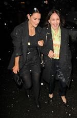 KIRSTY GALLACHER and ARLENE PHILLIPS Arrives at Duke of York Theatre in London 03/29/2023