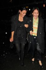 KIRSTY GALLACHER and ARLENE PHILLIPS Arrives at Duke of York Theatre in London 03/29/2023
