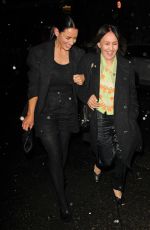 KIRSTY GALLACHER and ARLENE PHILLIPS Arrives at Duke of York Theatre in London 03/29/2023