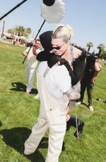 KOURTNEY KARDASHIAN at Camp Poosh Mini Event in Indio 04/15/2023