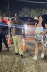 KRIS JENNER and LAUREN SANCHEZ at Bad Bunny