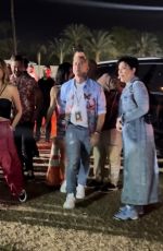 KRIS JENNER and LAUREN SANCHEZ at Bad Bunny