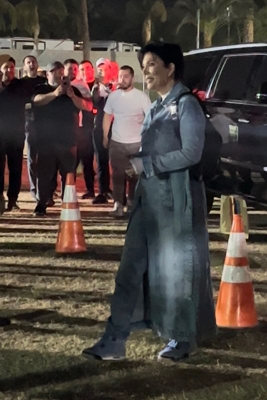 KRIS JENNER and LAUREN SANCHEZ at Bad Bunny