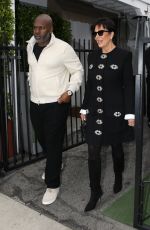 KRIS JENNER Leaves Giorgio Baldi in Santa Monica 04/12/2023