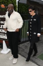 KRIS JENNER Leaves Giorgio Baldi in Santa Monica 04/12/2023