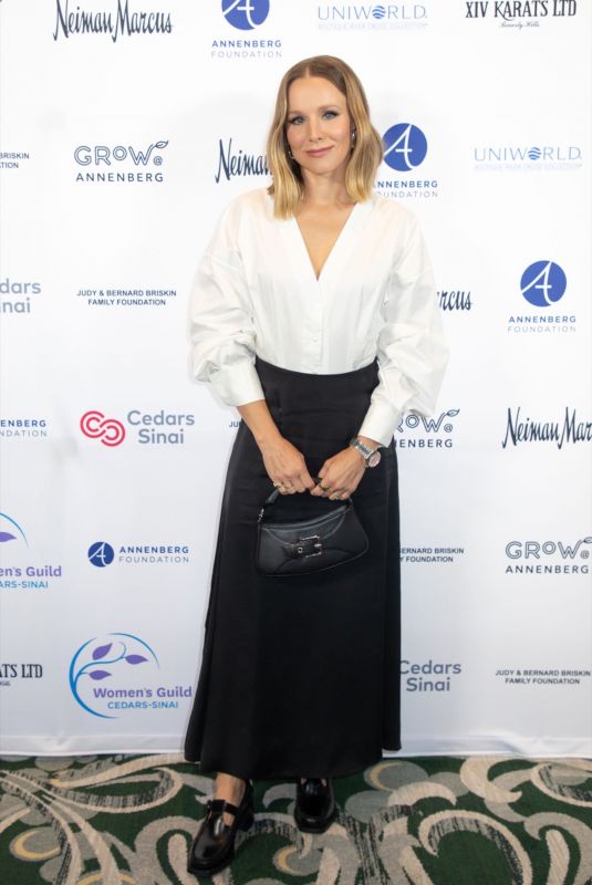 KRISTEN BELL at Womens Guild Cedars-sinai Spring Luncheon and Fashion Show in Beverly Hills 04/20/2023