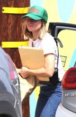 KRISTEN BELL Leaves Shake Shack in Los Angeles 04/14/2023