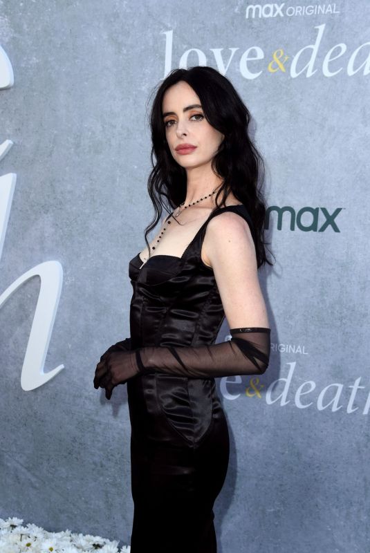 KRYSTEN RITTER at Love & Death Premiere in Los Angeles 04/26/2023