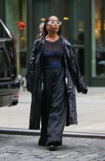 KYLIE BUNBURY Out and About in New York 04/24/2023